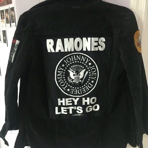 Vintage Black Corduroy Jacket